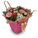 Bouquet in Water Packaging